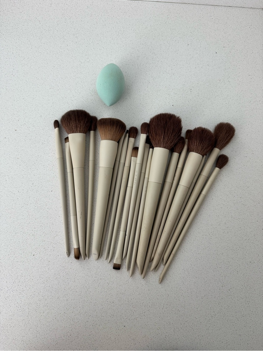 Morphe x Ariel Makeup Brush Set with new beauty Blender